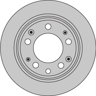 VENTED BRAKE DISC EACH