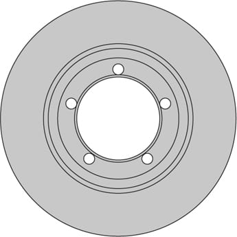L/H VENTED BRAKE DISC