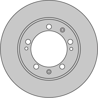 L/H VENTED BRAKE DISC