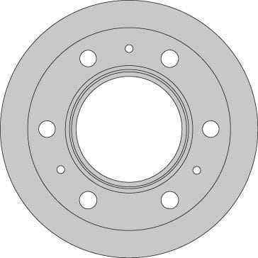 VENTED BRAKE DISC (EACH)