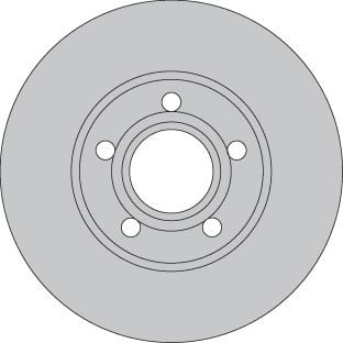 VENTED BRAKE DISC EACH