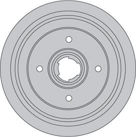 SOLID BRAKE DISC EACH