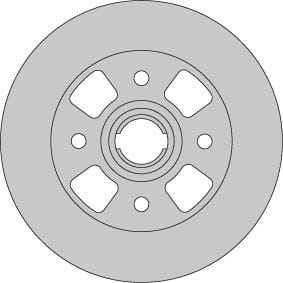 VENTED BRAKE DISC EACH
