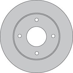 SOLID BRAKE DISC EACH