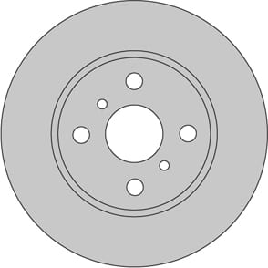 VENTED BRAKE DISC EACH