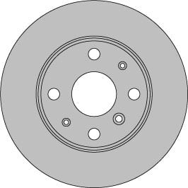 SOLID BRAKE DISC EACH