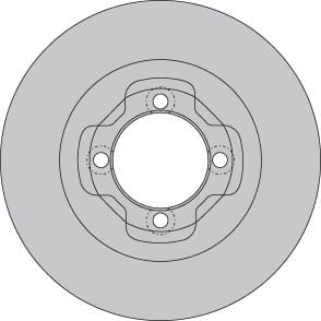 VENTED BRAKE DISC EACH