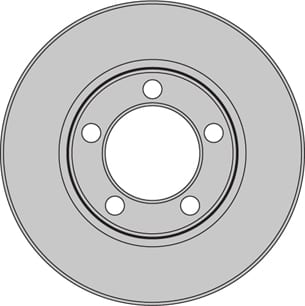 SOLID BRAKE DISC EACH