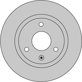 SOLID BRAKE DISC EACH
