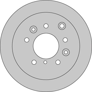 SOLID BRAKE DISC EACH