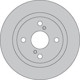 SOLID BRAKE DISC EACH