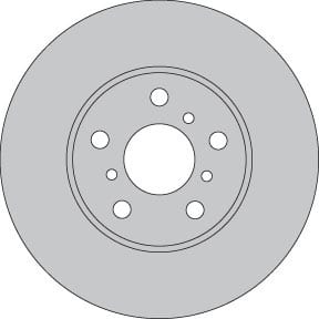 VENTED BRAKE DISC EACH