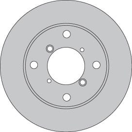 SOLID BRAKE DISC EACH