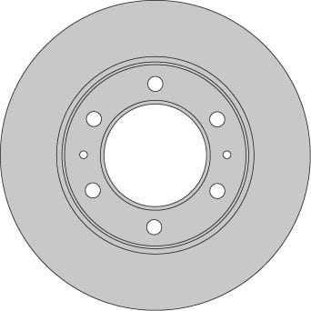 VENTED BRAKE DISC EACH