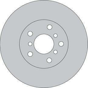 VENTED BRAKE DISC EACH