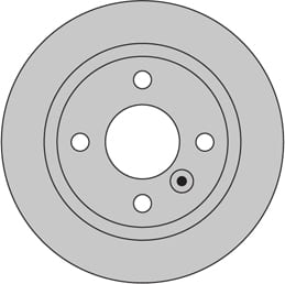SOLID BRAKE DISC EACH