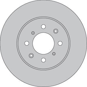 VENTED BRAKE DISC EACH