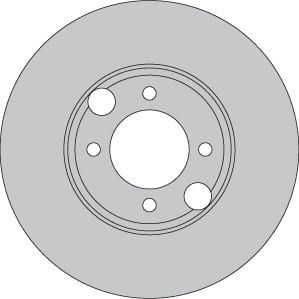 SOLID BRAKE DISC EACH