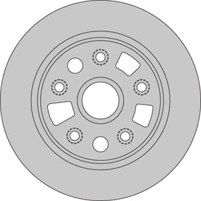 SOLID BRAKE DISC EACH