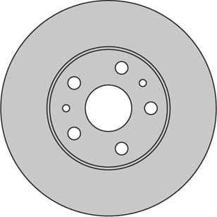 VENTED BRAKE DISC EACH