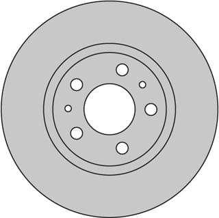 VENTED BRAKE DISC EACH