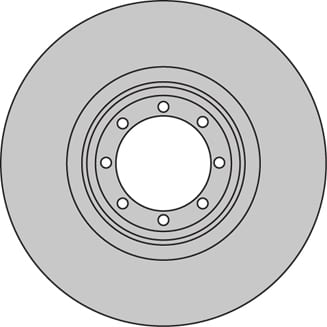 VENTED BRAKE DISC EACH