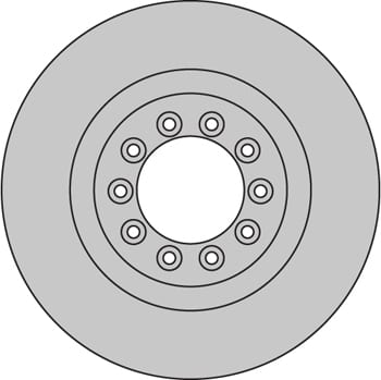 VENTED BRAKE DISC EACH