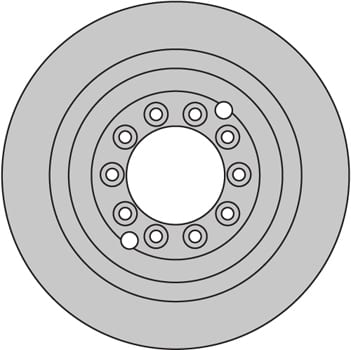 VENTED BRAKE DISC EACH