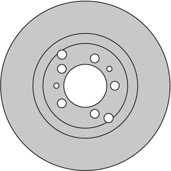 VENTED BRAKE DISC EACH