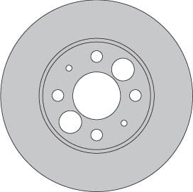 SOLID BRAKE DISC EACH