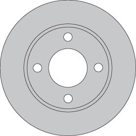 SOLID BRAKE DISC EACH