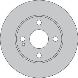 VENTED BRAKE DISC EACH