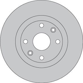 VENTED BRAKE DISC EACH