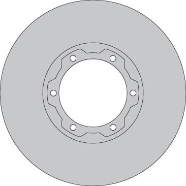VENTED BRAKE DISC EACH