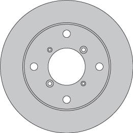 VENTED BRAKE DISC EACH