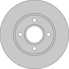 VENTED BRAKE DISC EACH