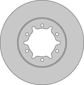 VENTED BRAKE DISC EACH