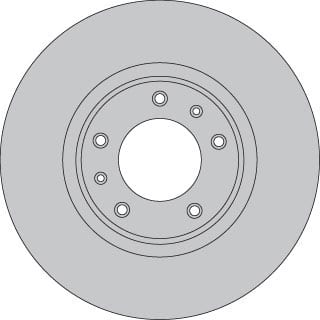 VENTED BRAKE DISC EACH