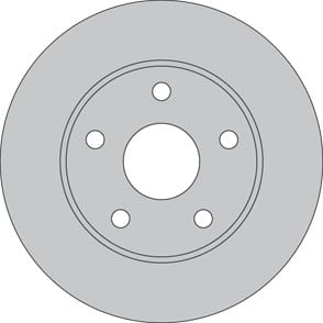 VENTED BRAKE DISC EACH