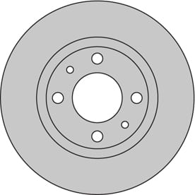 VENTED BRAKE DISC EACH