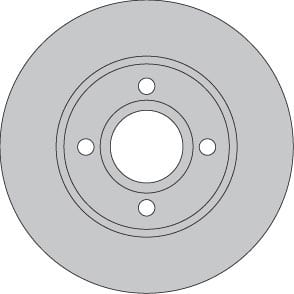 VENTED BRAKE DISC EACH