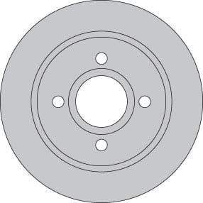 VENTED BRAKE DISC EACH