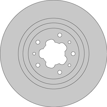 VENTED BRAKE DISC EACH