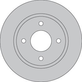 SOLID BRAKE DISC EACH