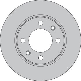 SOLID BRAKE DISC EACH