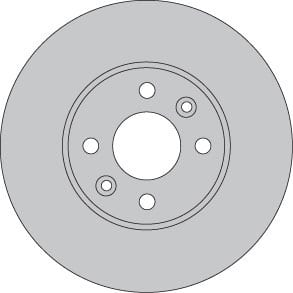VENTED BRAKE DISC EACH