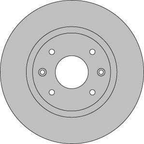 VENTED BRAKE DISC EACH