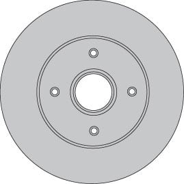 SOLID BRAKE DISC EACH