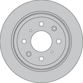 SOLID BRAKE DISC EACH