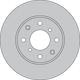 VENTED BRAKE DISC EACH